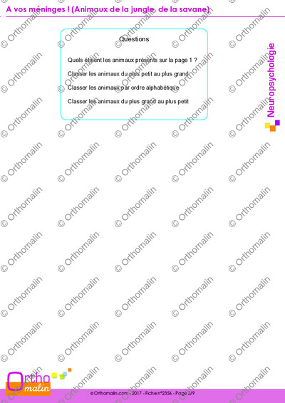 Page 3 de la fiche