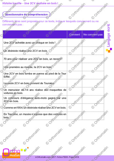 Page 14 de la fiche