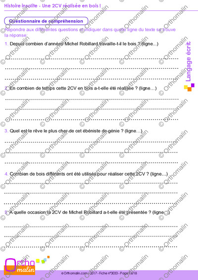 Page 16 de la fiche