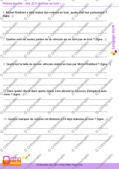 Page 17 de la fiche