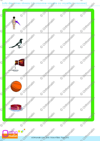 Page 3 de la fiche