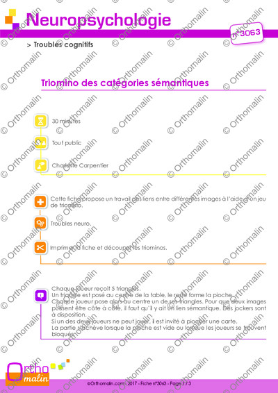 Page 1 de la fiche