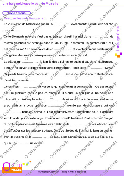 Page 13 de la fiche
