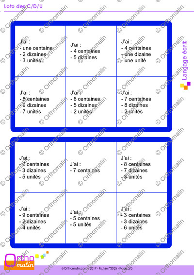 Page 5 de la fiche