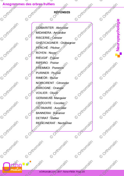 Page 3 de la fiche