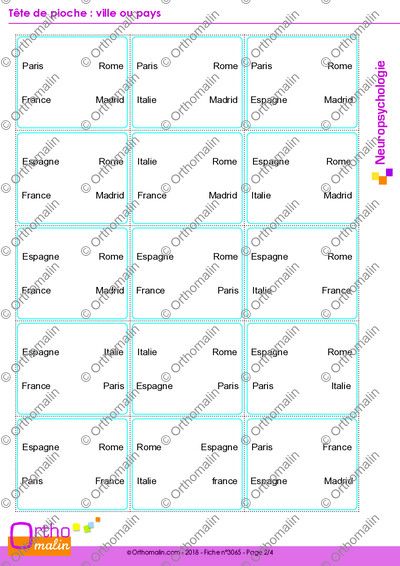 Page 2 de la fiche