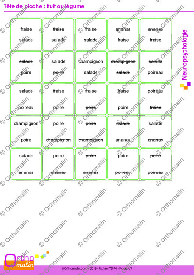 Page 4 de la fiche