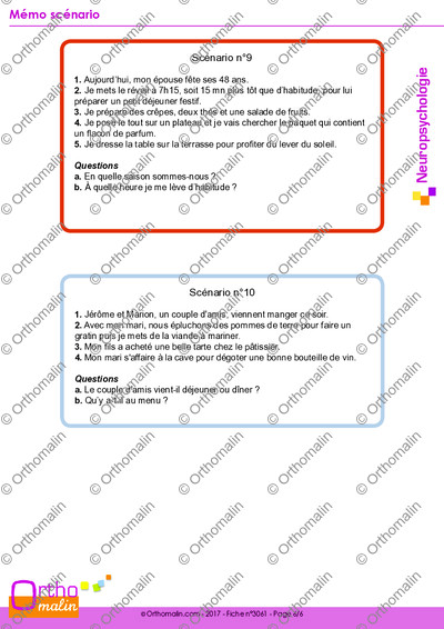 Page 6 de la fiche