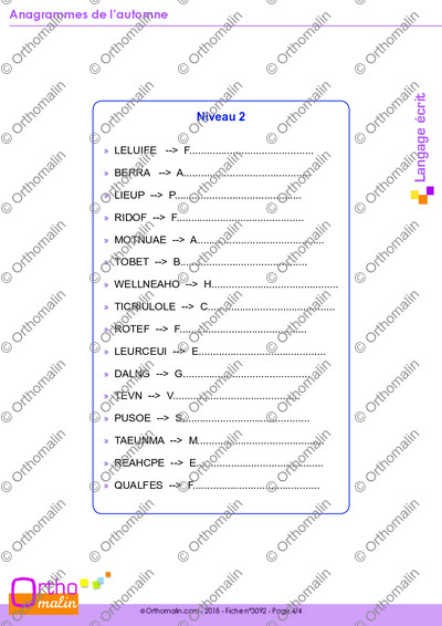Page 4 de la fiche
