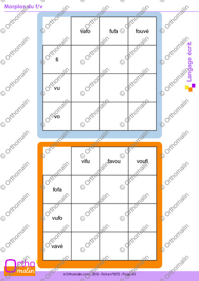 Page 4 de la fiche
