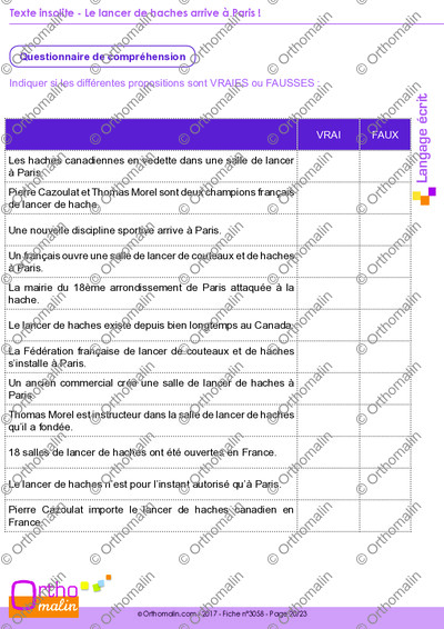Page 20 de la fiche