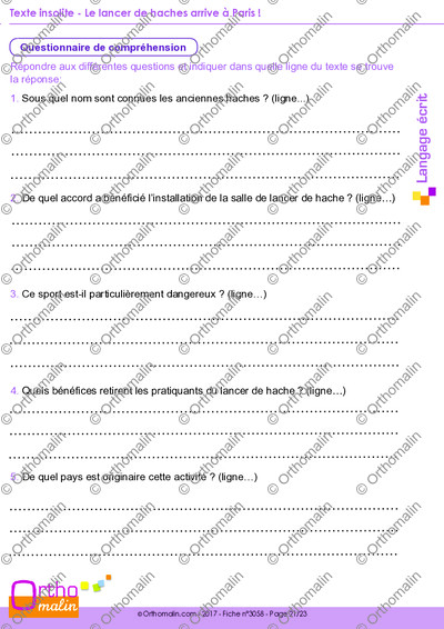 Page 21 de la fiche
