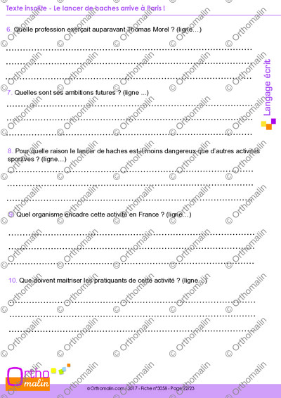 Page 22 de la fiche