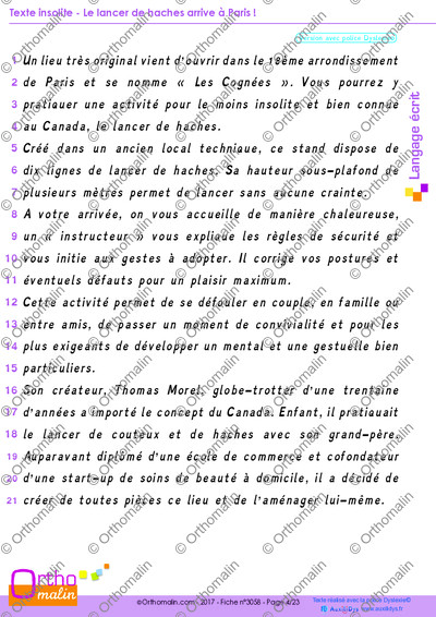 Page 4 de la fiche