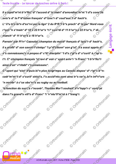 Page 9 de la fiche