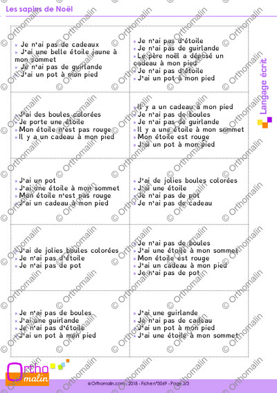Page 3 de la fiche