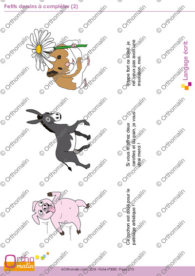 Page 2 de la fiche
