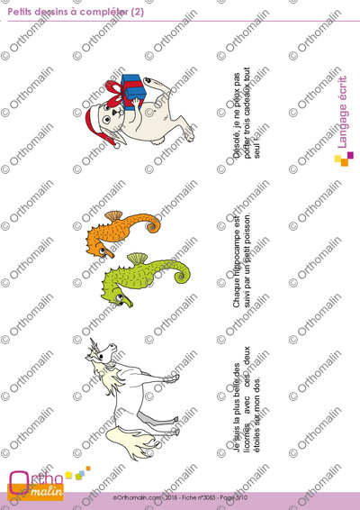 Page 5 de la fiche