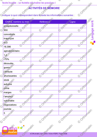 Page 14 de la fiche