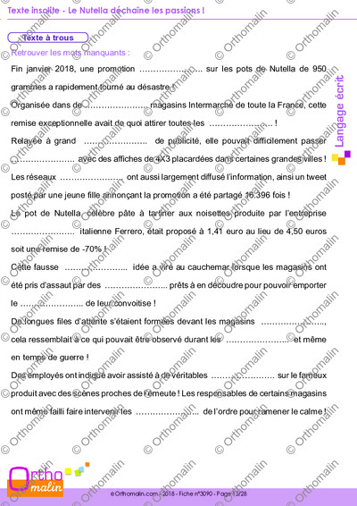 Page 15 de la fiche