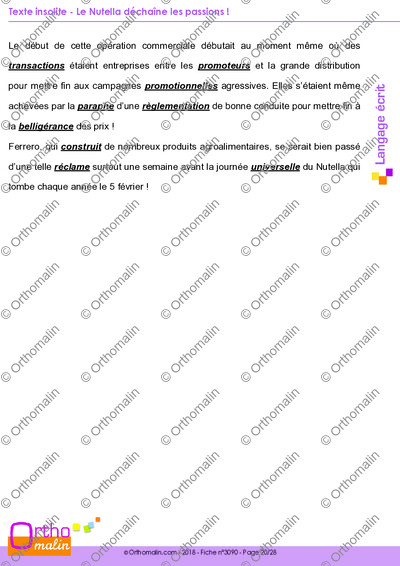 Page 20 de la fiche