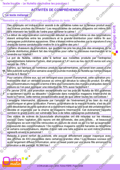 Page 22 de la fiche