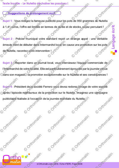 Page 28 de la fiche