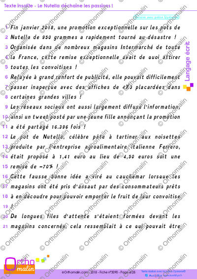 Page 4 de la fiche