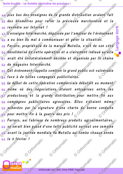 Page 6 de la fiche