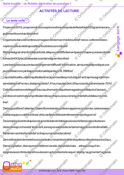 Page 7 de la fiche