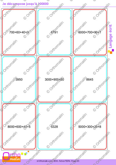 Page 3 de la fiche