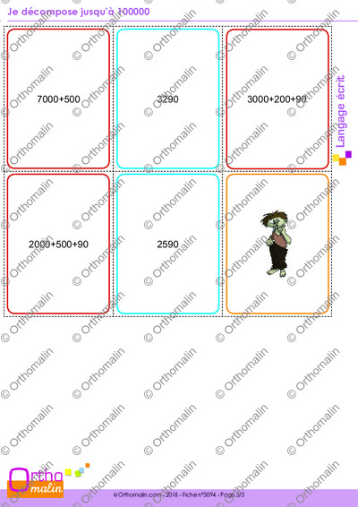 Page 5 de la fiche