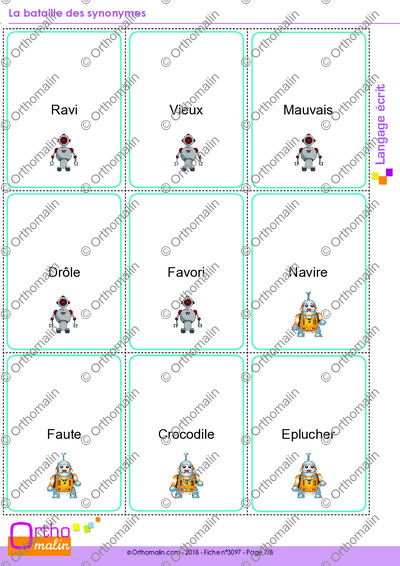 Page 7 de la fiche