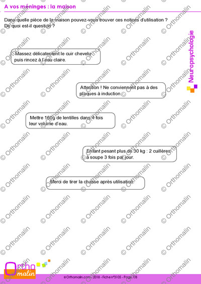Page 7 de la fiche