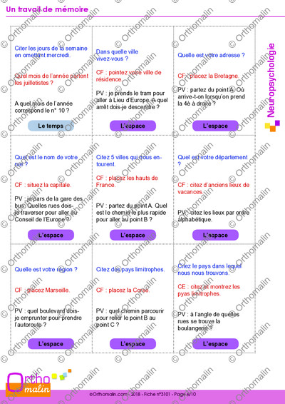 Page 3 de la fiche