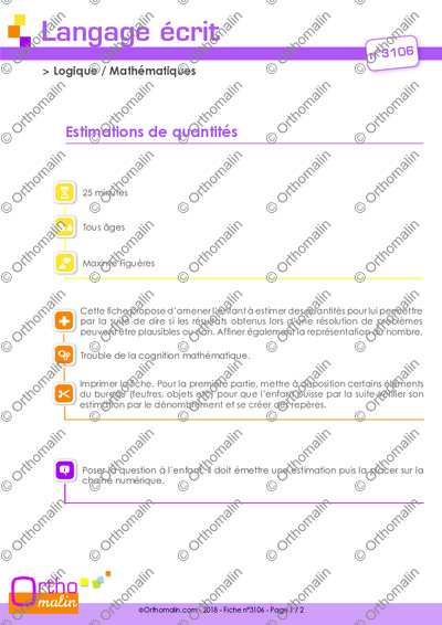 Page 1 de la fiche