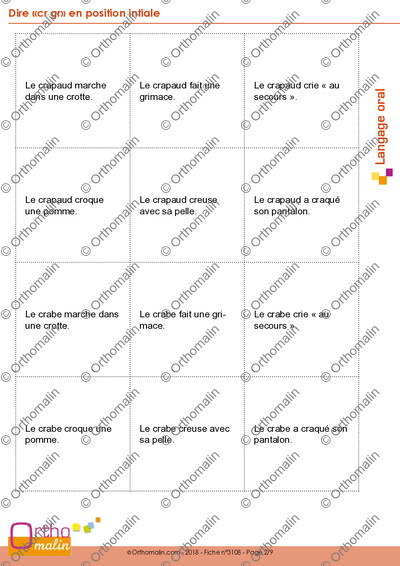 Page 2 de la fiche