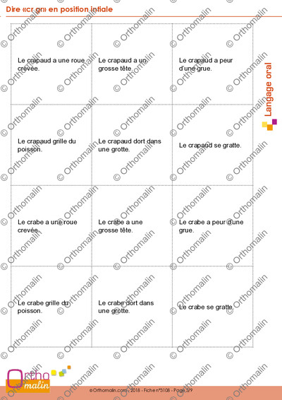 Page 5 de la fiche