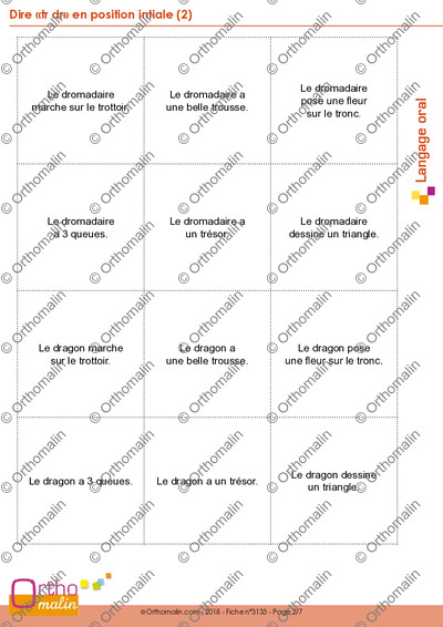 Page 2 de la fiche