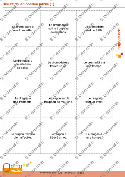 Page 2 de la fiche