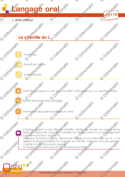 Page 1 de la fiche