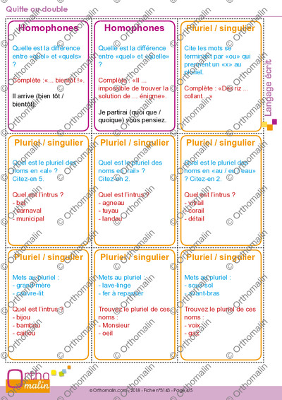 Page 4 de la fiche
