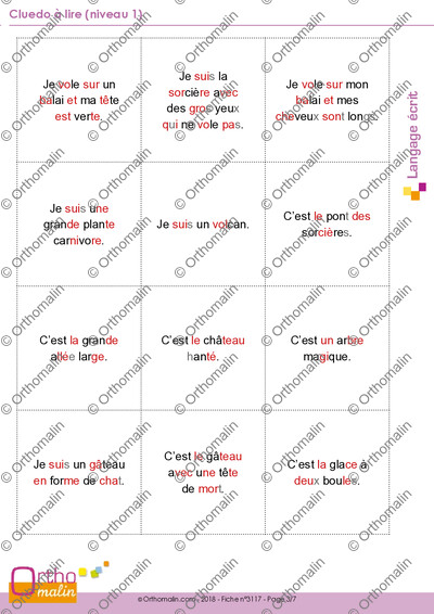 Page 3 de la fiche