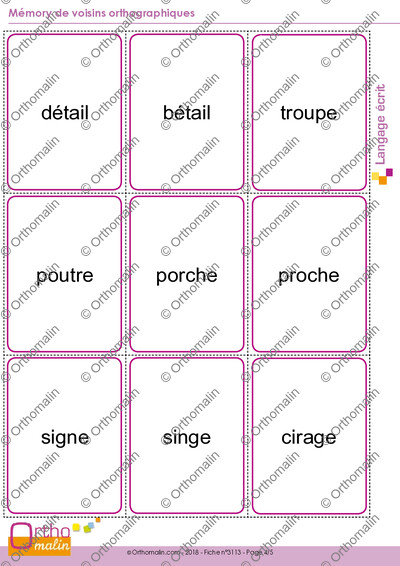 Page 4 de la fiche