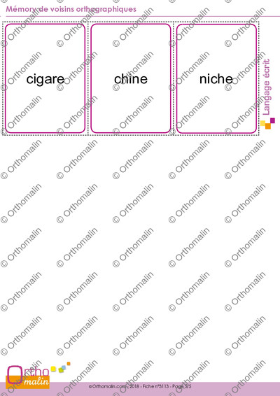 Page 5 de la fiche