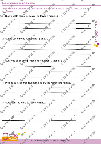 Page 16 de la fiche