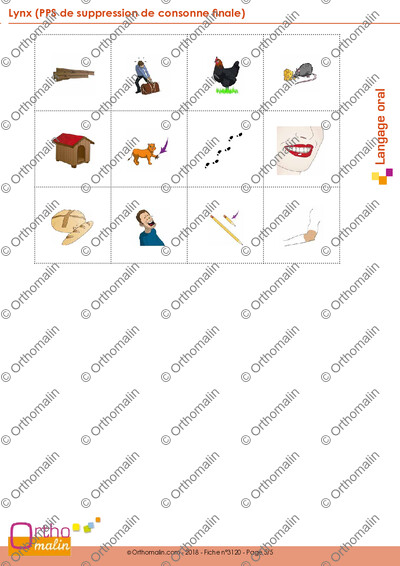 Page 5 de la fiche