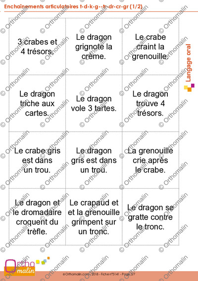 Page 3 de la fiche
