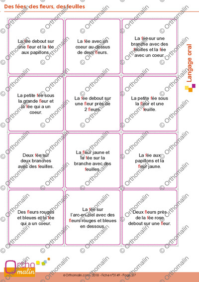 Page 5 de la fiche