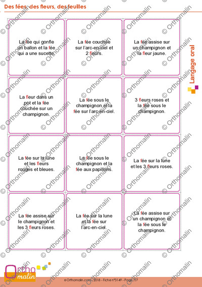 Page 7 de la fiche